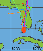 tropical strom fay position hurricane watch florida tracking charts